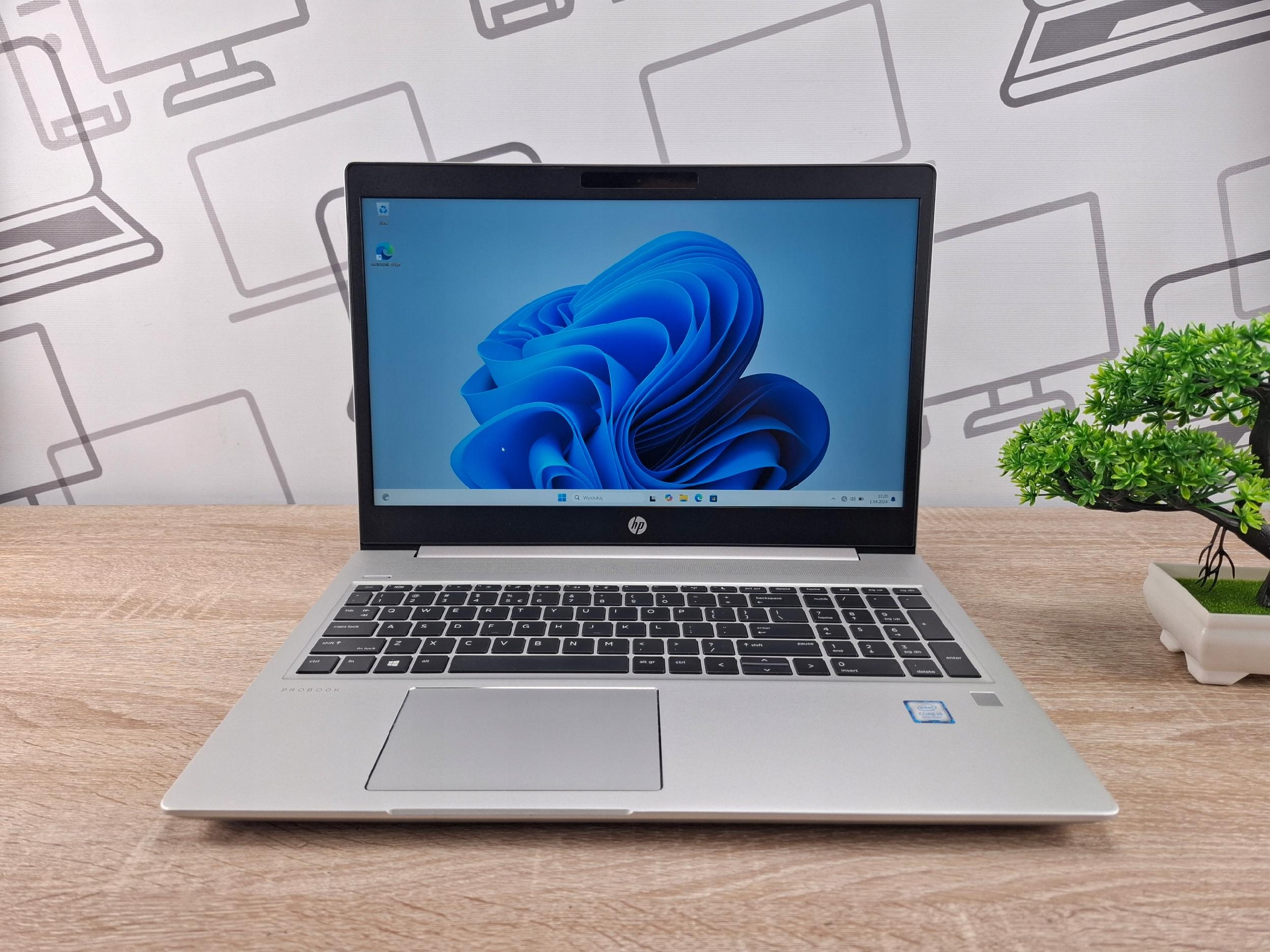 Laptop HP ProBook 450 G6 i5-8265U 8GB 2TB SSD Windows 10 NOWY DYSK - obrazek 3