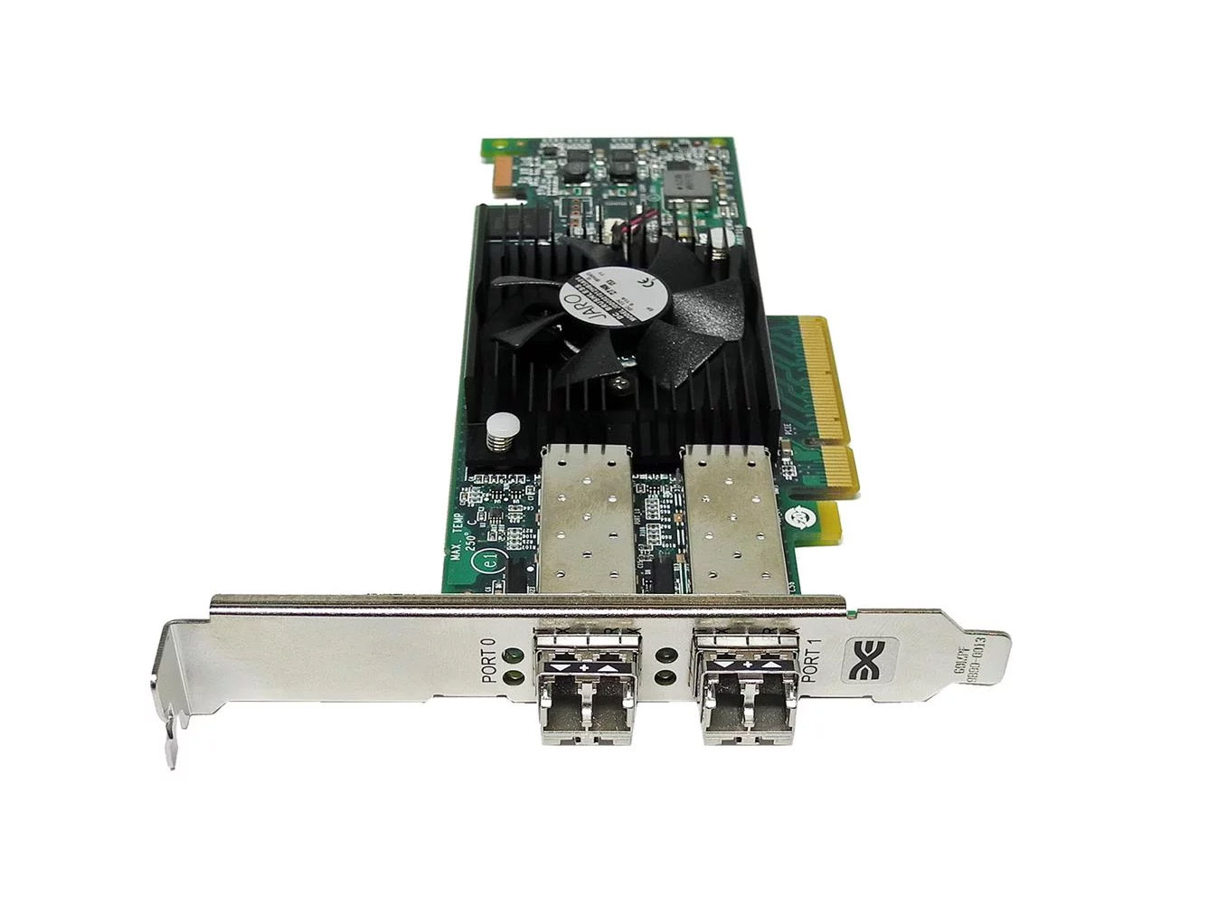 Adapter Sieciowy DELL Emulex LPE16002 2x SFP+ FC 16Gb PCIe x8 FP 0F3VJ6 Do PowerEdge - obrazek 2
