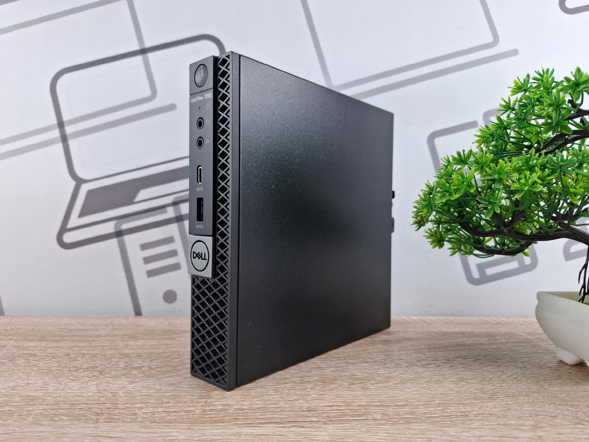 Micro komputer Dell Optiplex 7060 Tiny i5-8500 8GB 256GB SSD WiFi WIN10 - obrazek 4
