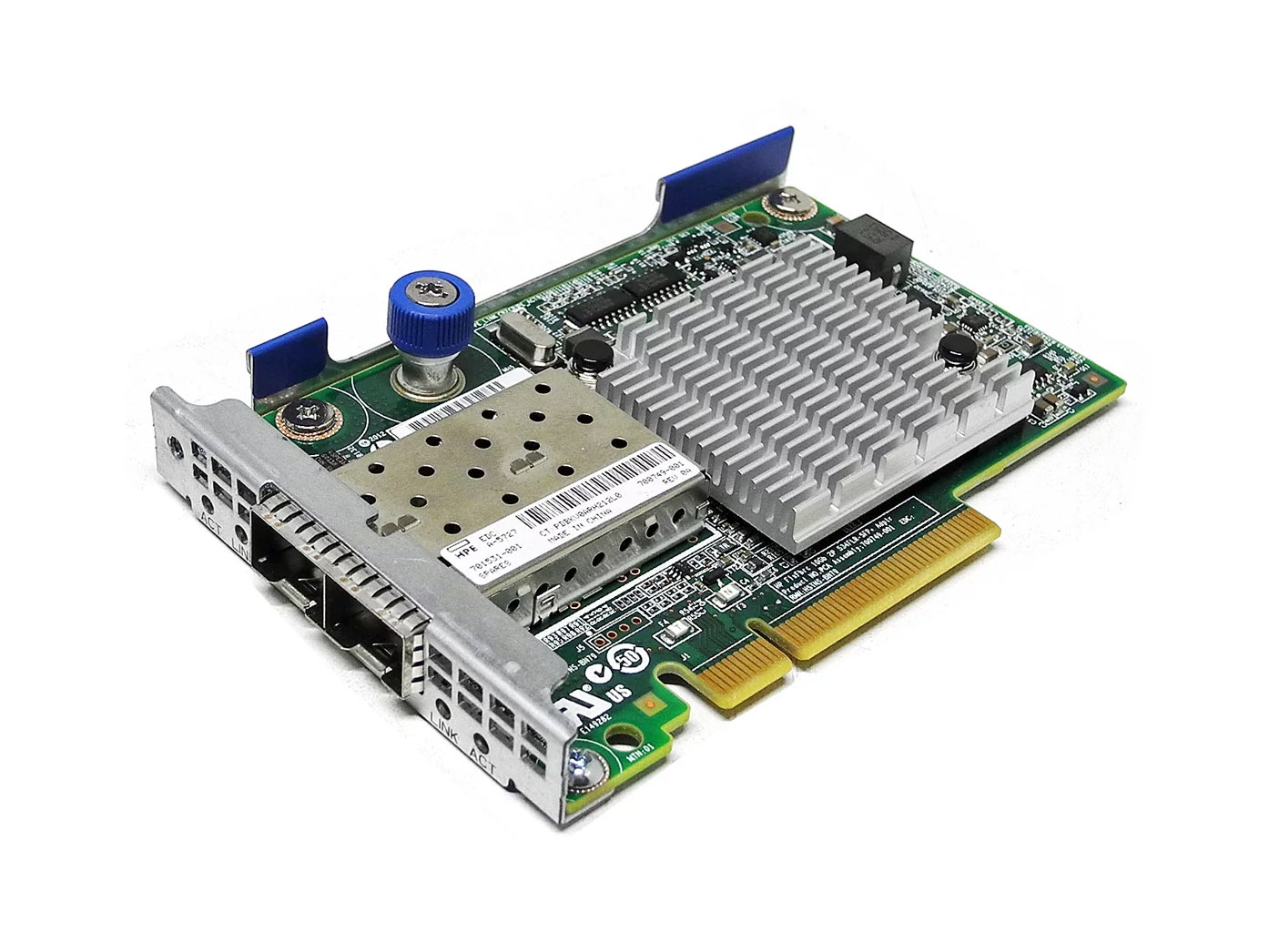 Adapter Sieciowy HP 534FLR-SFP+ 2x SFP+ 10Gb PCIe x8 701531-001 Do ProLiant