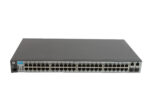 Przedni panel switcha HP 2620-48 z czterema rzędami portów RJ45 i dodatkowymi portami SFP po prawej stronie.