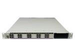 Przedni panel switcha Alcatel-Lucent OmniSwitch 6900-T20 z rzędami portów SFP+ i uszami montażowymi do szafy rack.
