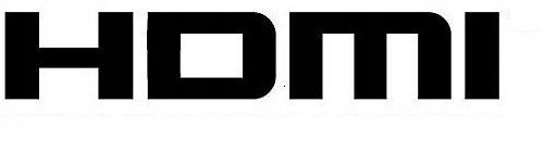 Logo HDMI oznaczające obecność portu HDMI w laptopie