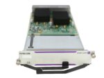 Moduł Alcatel-Lucent OS10K-CFM z widoczną płytą elektroniczną i uchwytami montażowymi z metalowymi zatrzaskami po bokach.
