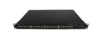 Przód switcha Dell PowerConnect 5448 z widocznymi 48 portami RJ45 i 4 slotami SFP w czarnej obudowie rack.