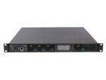 Przedni panel serwera Cisco TelePresence 310 w obudowie rack 1U z portem sieciowym, wentylatorami i wyświetlaczem LCD.