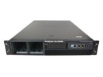 Przedni panel urządzenia Cisco WAVE-7541 w obudowie rack, widoczne puste wnęki na dyski i porty sieciowe.