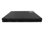 Przedni panel kontrolera Cisco 5760 z rzędem portów sieciowych i naklejkami identyfikacyjnymi, obudowa w czarnej metalowej ramie.