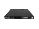 Przód urządzenia F5 4000S z rzędami portów RJ45 i SFP+, panelem diod LED oraz otworami wentylacyjnymi po prawej stronie.