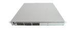Przedni panel switcha Brocade 6505 z widocznym rzędem portów SFP na białej obudowie 1U.