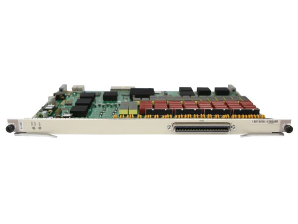 Moduł Huawei SHGM z widoczną płytką elektroniczną, licznymi układami scalonymi i złączem telekomunikacyjnym z boku.
