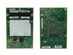 Dwie strony modułu Cisco ISM-VPN-39: przód z radiatorem chłodzącym i tył z widoczną płytką PCB oraz złączem krawędziowym.