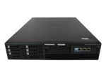 Przedni panel urządzenia Cisco WAVE 7541 w obudowie rack z sześcioma pustymi wnękami na dyski i portami z przodu.