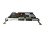 Moduł Brocade CR16-8 z rzędem 16 portów QSFP z przodu i uchwytami dźwigniowymi do montażu w obudowie DCX