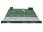Moduł Juniper EX4500-VC1-128G z widoczną odkrytą płytą elektroniczną i dwoma złączami z przodu obudowy.