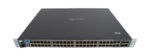 Przedni panel switcha HP ProCurve 2810-48G z rzędami portów RJ45 i uszami montażowymi po bokach.